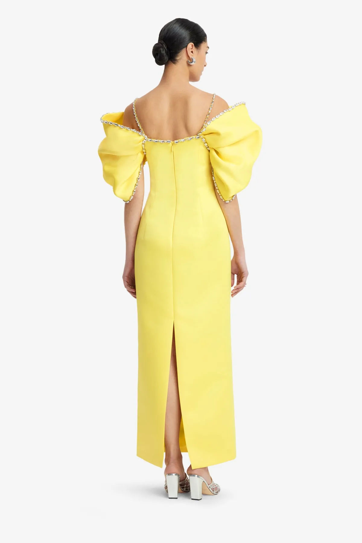 Arabella Embellished Maxi Dress - Sunshine sold by LEO LIN product image thumbnail 5