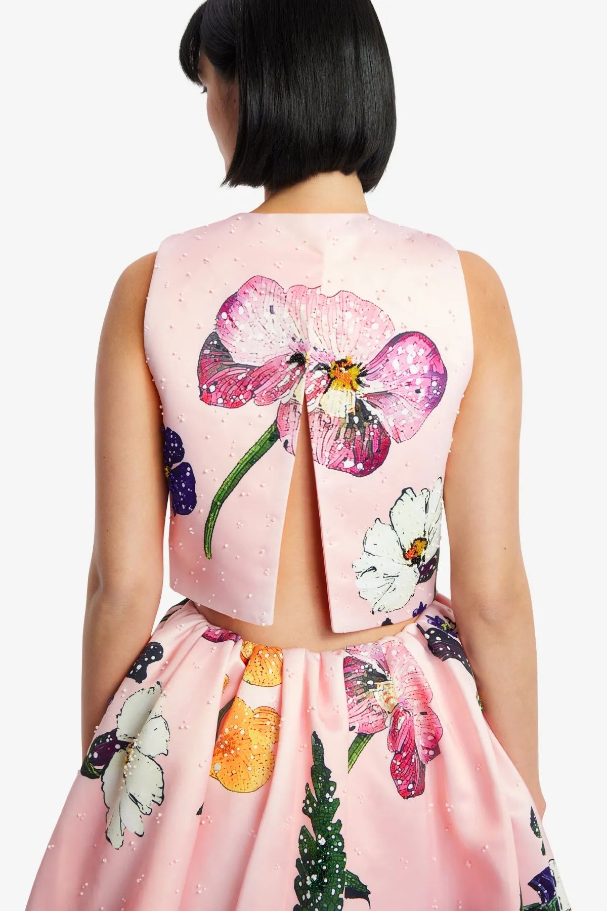 Iris Embellished Top - Wildbloom sold by LEO LIN product image thumbnail 5