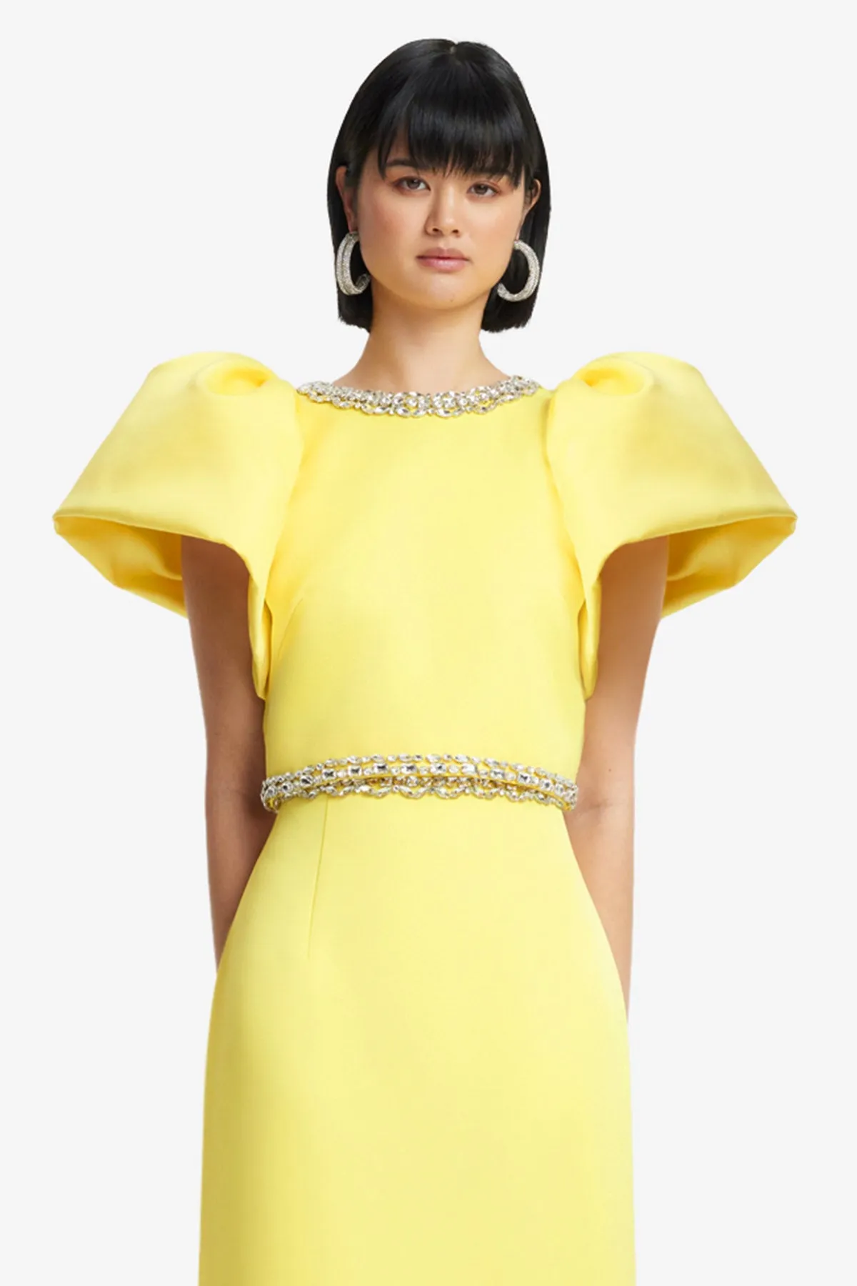 Lucia Embellished Top - Sunshine sold by LEO LIN product image thumbnail 2