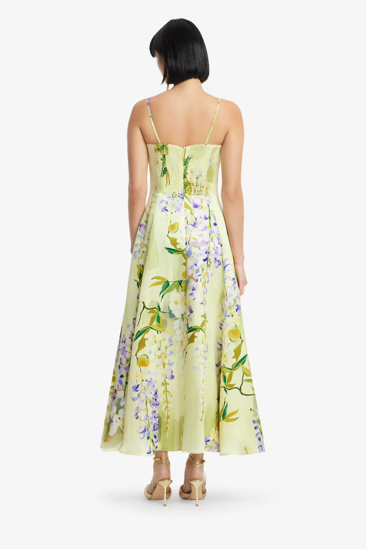 Mariela Midi Dress - Wisteria Print sold by LEO LIN product image thumbnail 5