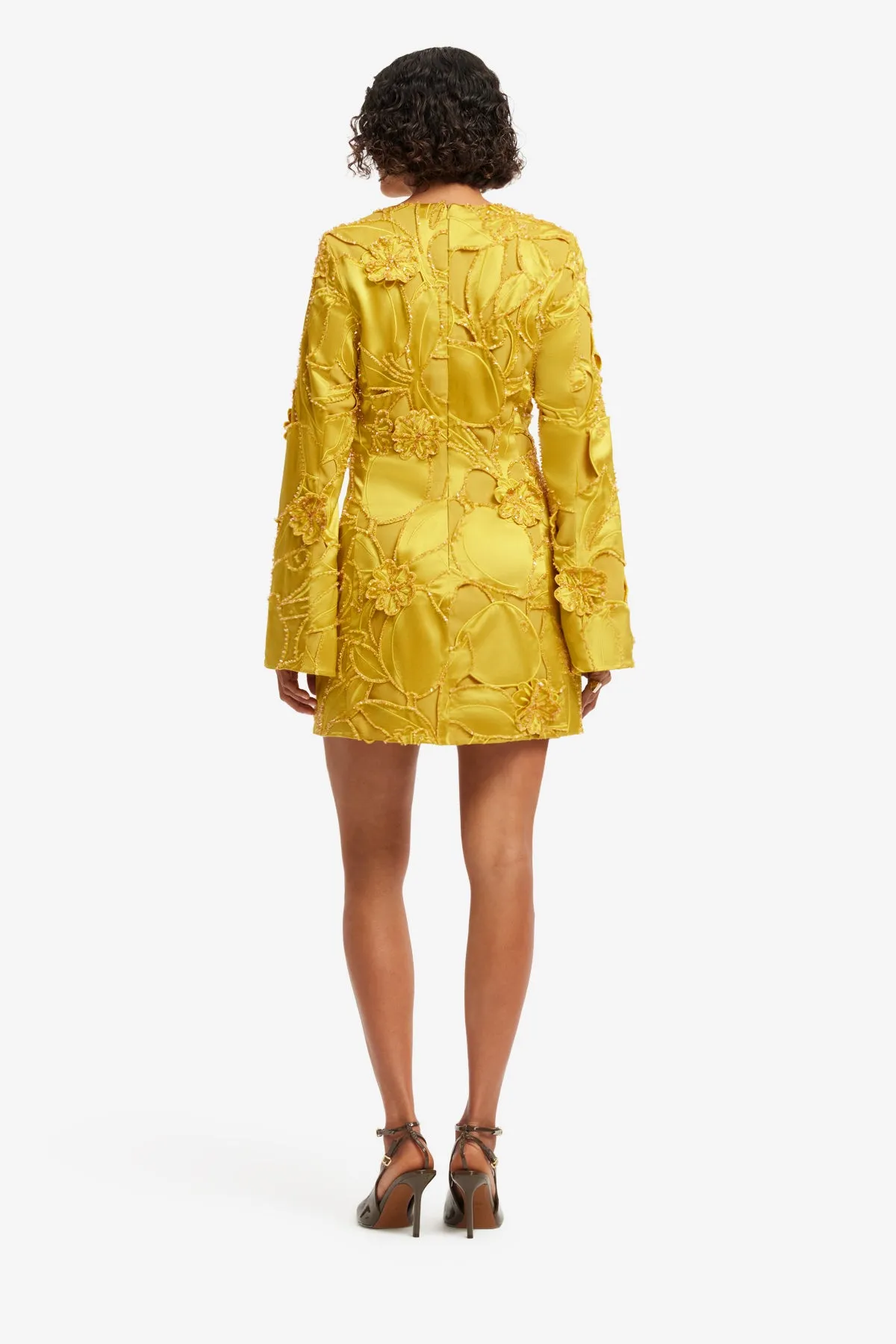 Suzanne Embellished Bell Sleeve Mini Dress - Opulence sold by LEO LIN product image thumbnail 5