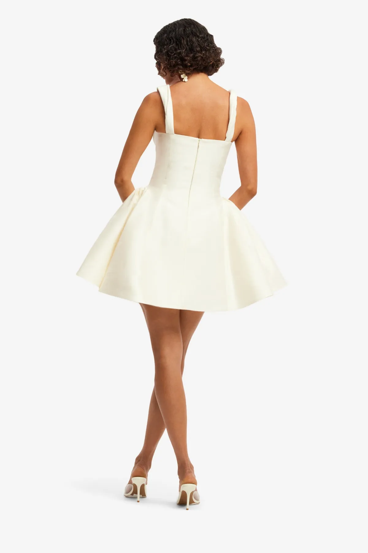 Ariel Embellished Wool Mini Dress - Wildflower sold by LEO LIN product image thumbnail 5