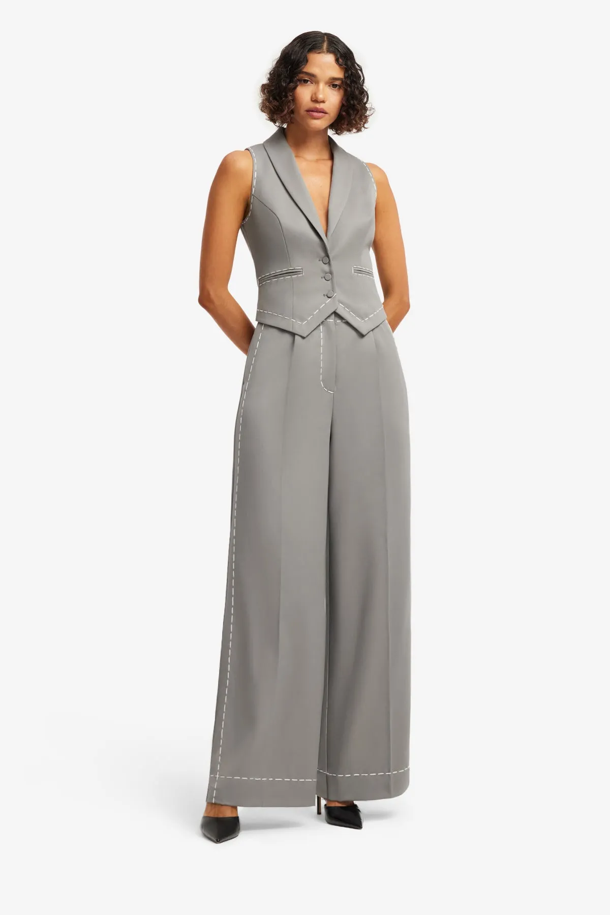 Indra Pants - Steel sold by LEO LIN product image thumbnail 3