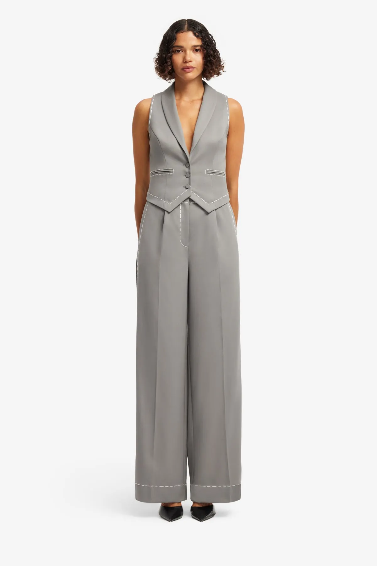Indra Pants - Steel sold by LEO LIN product image thumbnail 2