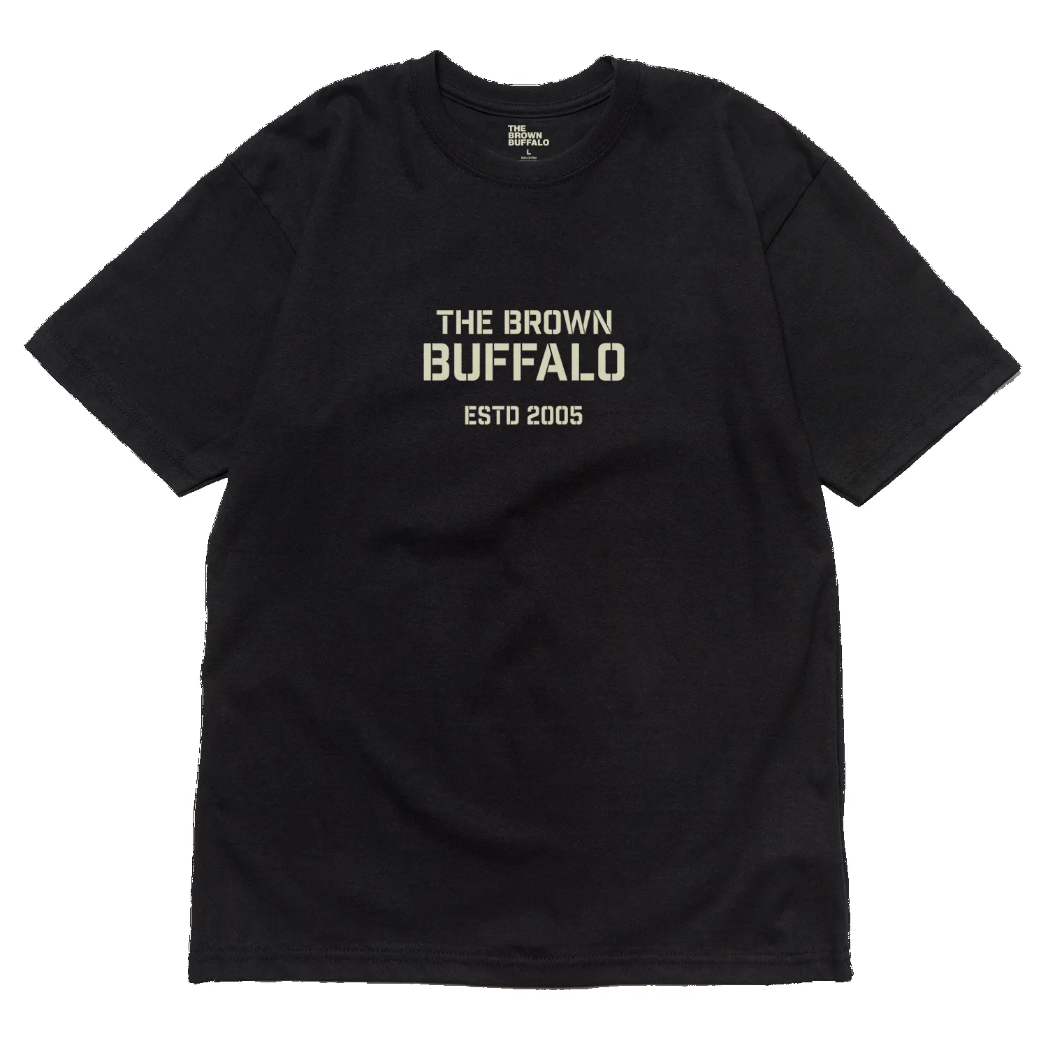 Stencil T-Shirt sold by The Brown Buffalo