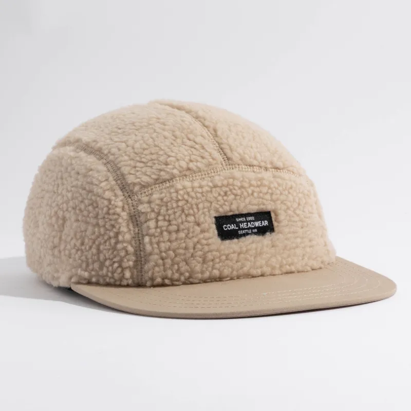 The Linus Fleece 5 Panel Cap sold by Coal Headwear