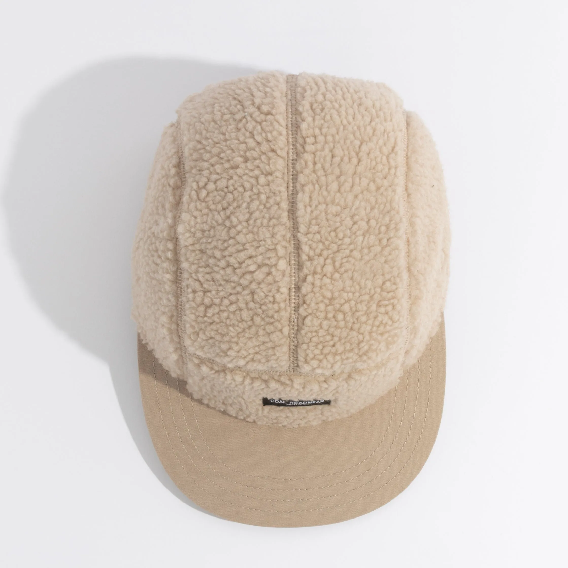 The Linus Fleece 5 Panel Cap sold by Coal Headwear product image thumbnail 3