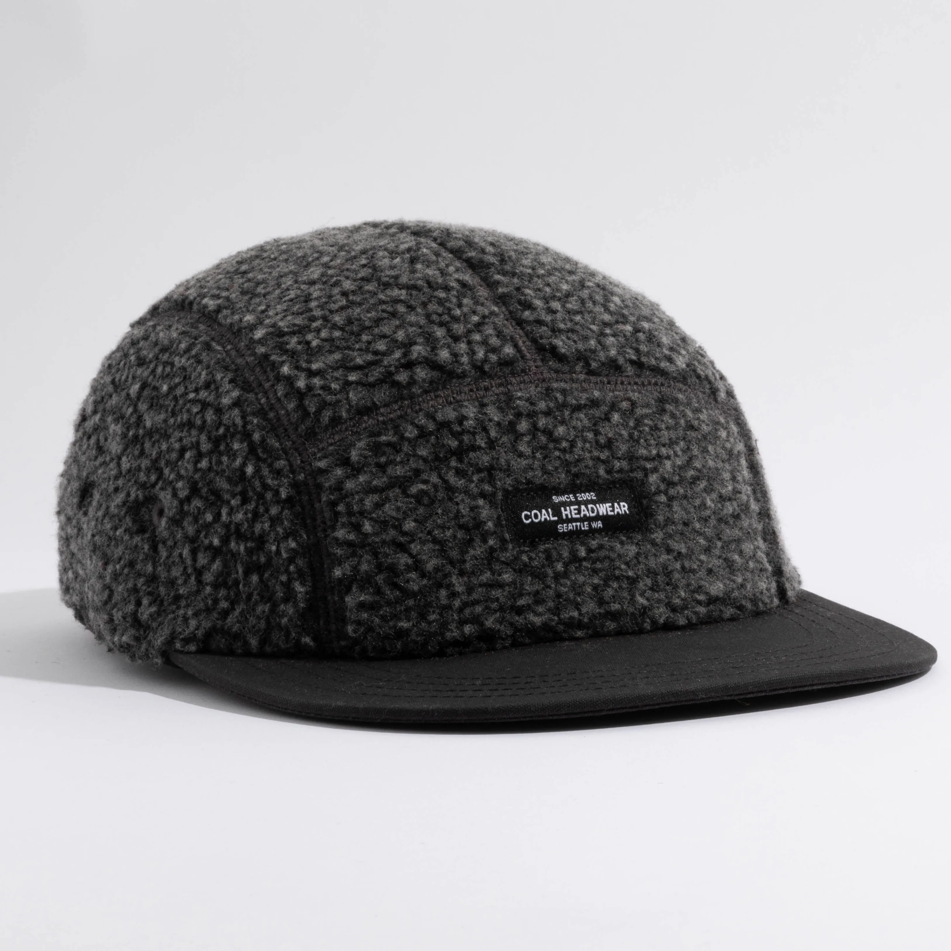 The Linus Fleece 5 Panel Cap sold by Coal Headwear product image thumbnail 4