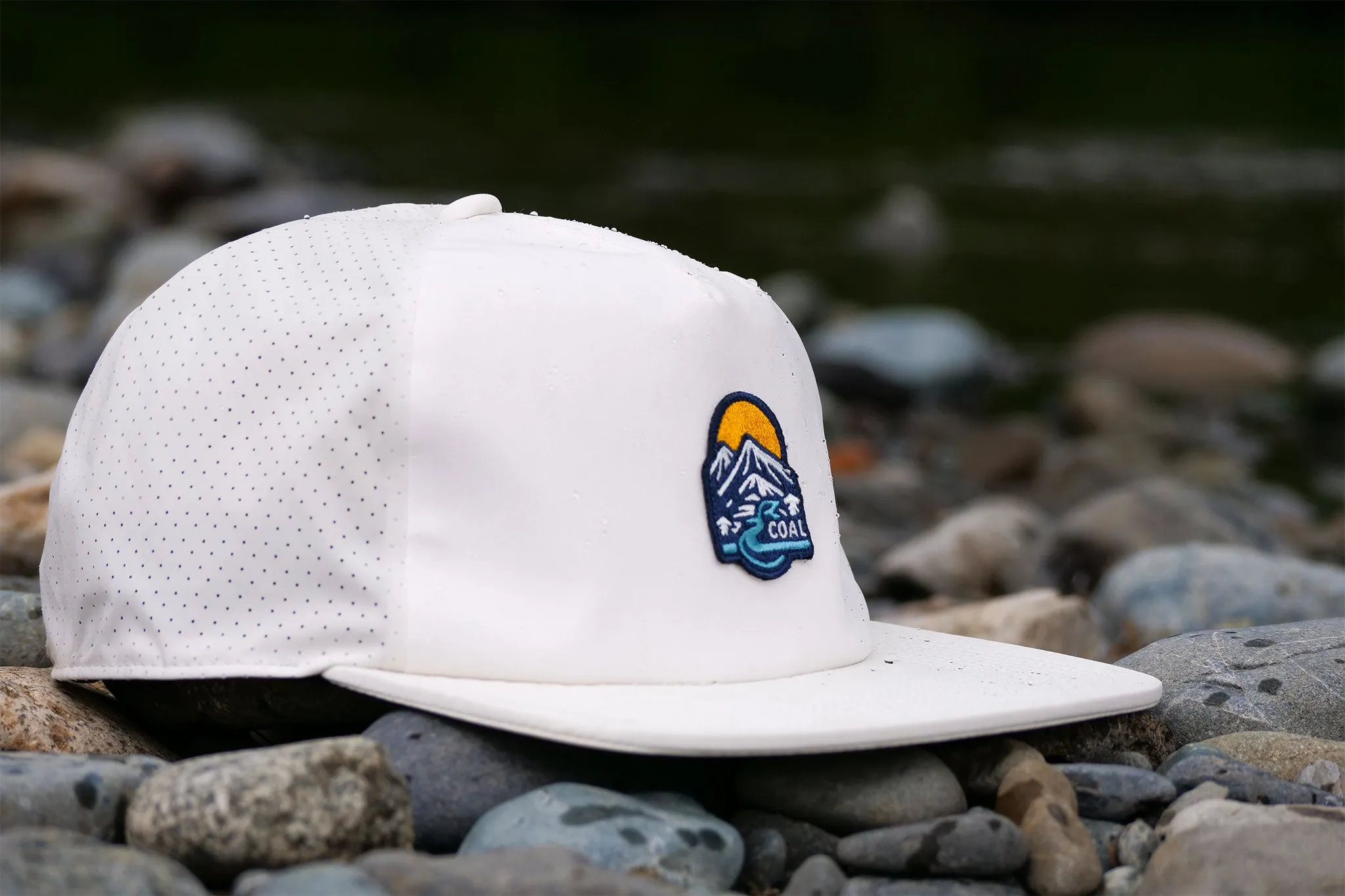 The Chuckanut — Vintage 5 panel with Brrr° performance fabric sold by Coal Headwear product image thumbnail 4