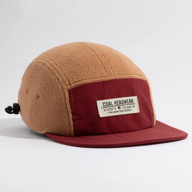 The Bridger Fleece 5 Panel Cap sold by Coal Headwear
