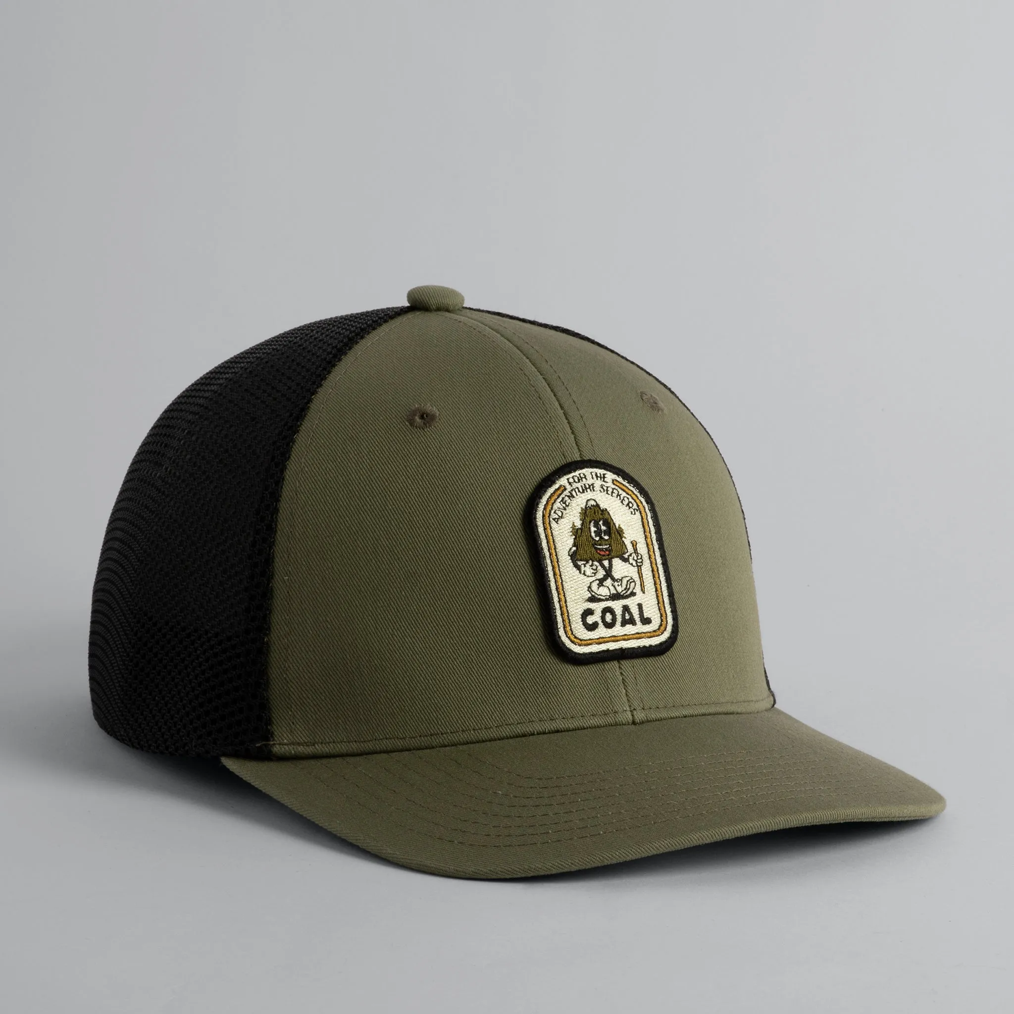 The Hauler One Low Trucker Cap sold by Coal Headwear product image thumbnail 4