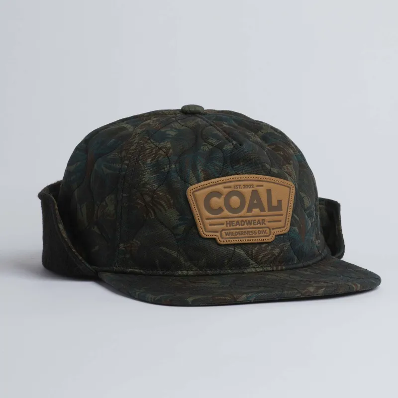 The Cummins Quilted Earflap Cap made by Coal Headwear