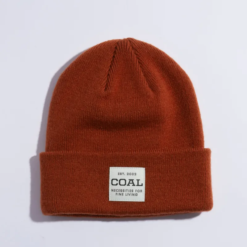 The Uniform Mid Recycled Knit Cuff Beanie made by Coal Headwear