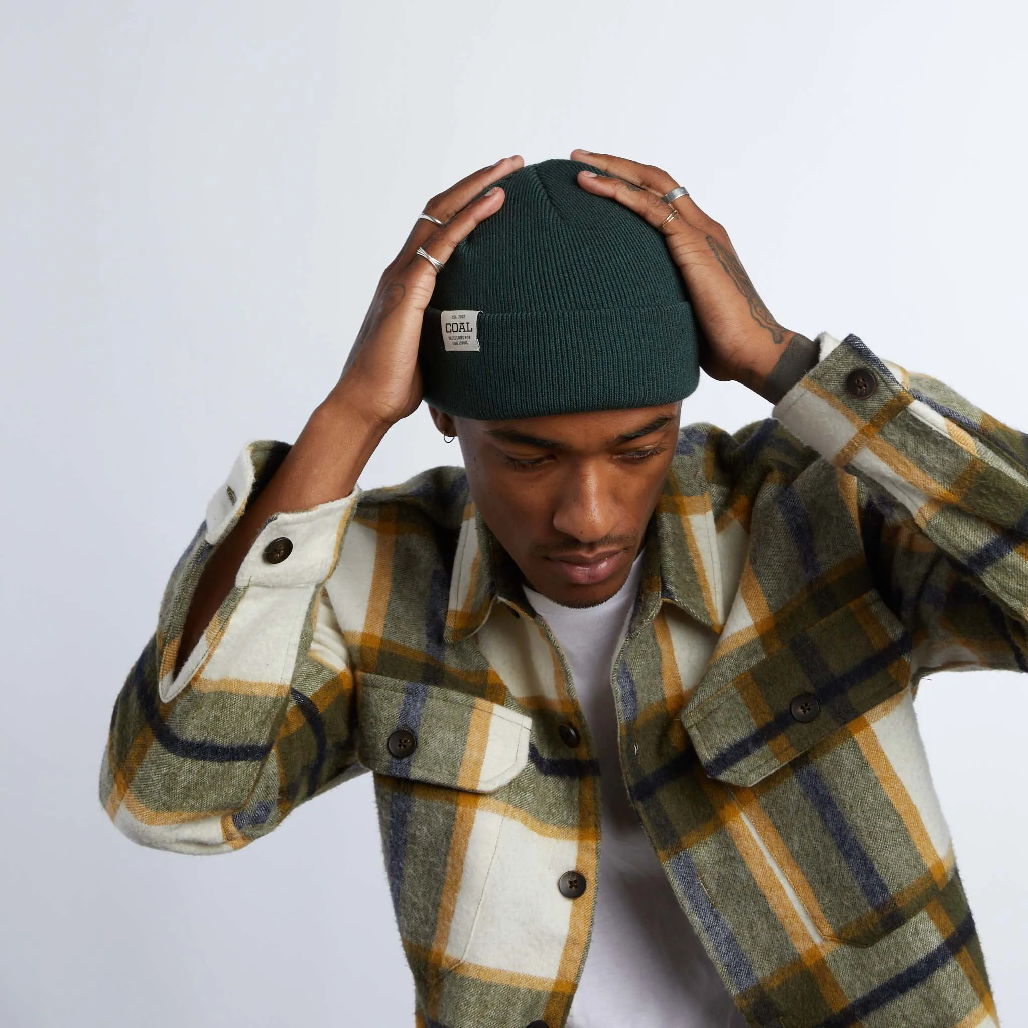 The Uniform Low Recycled Knit Cuff Beanie sold by Coal Headwear product image thumbnail 5