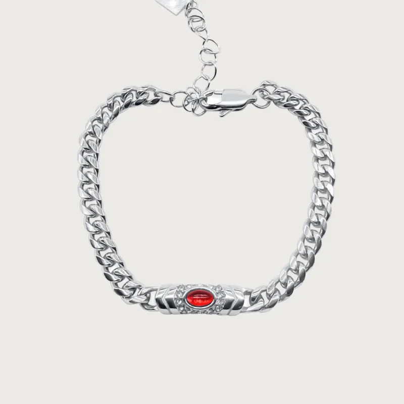 ‍Free Holiday Bella Bracelet in Silver Red sold by Cadena