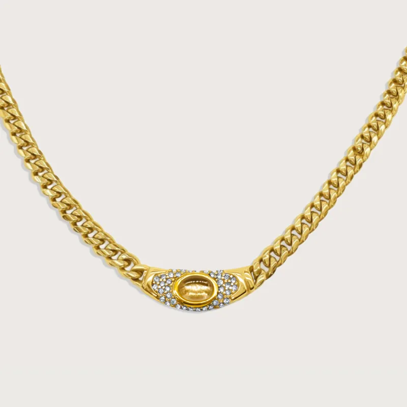 Free Bella Necklace in Gold Brown sold by Cadena