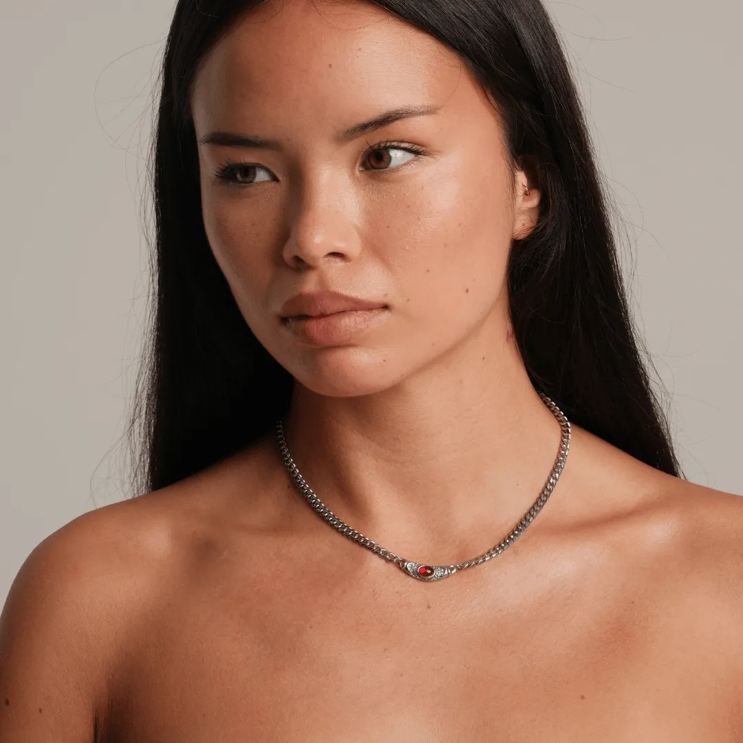 Bella Necklace in Silver sold by Cadena product image thumbnail 2