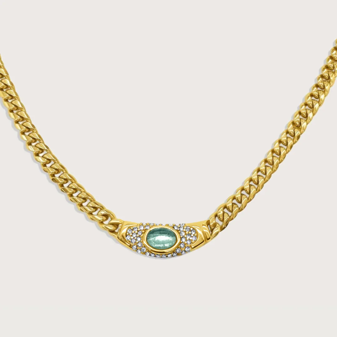 Bella Necklace in Gold sold by Cadena