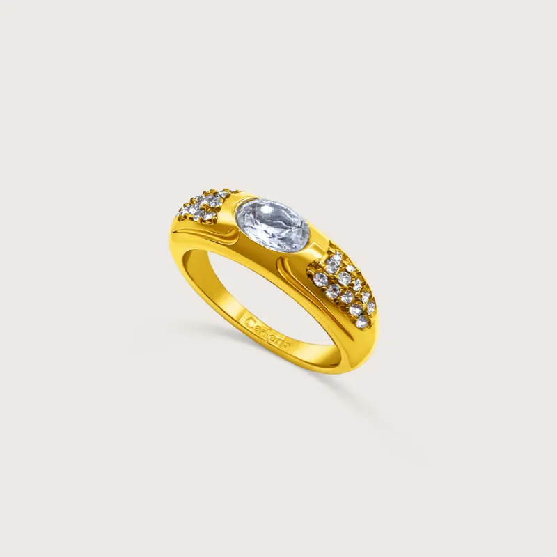 Bella Ring in Gold sold by Cadena