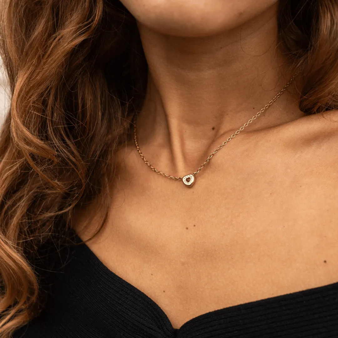 Medina Heart Necklace in Gold sold by Cadena product image thumbnail 3