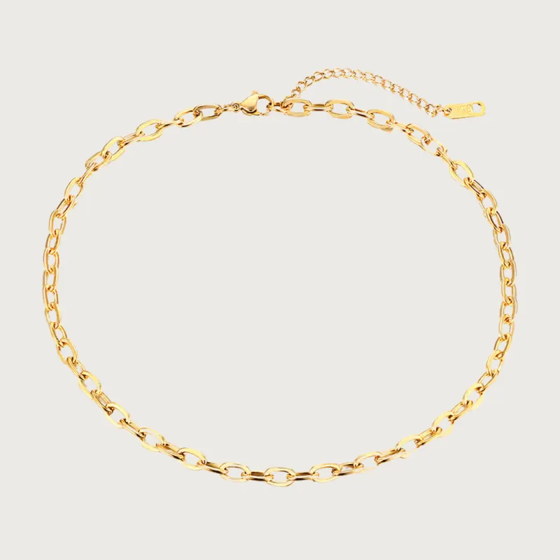 ‍Paperclip Necklace (100% off) sold by Cadena