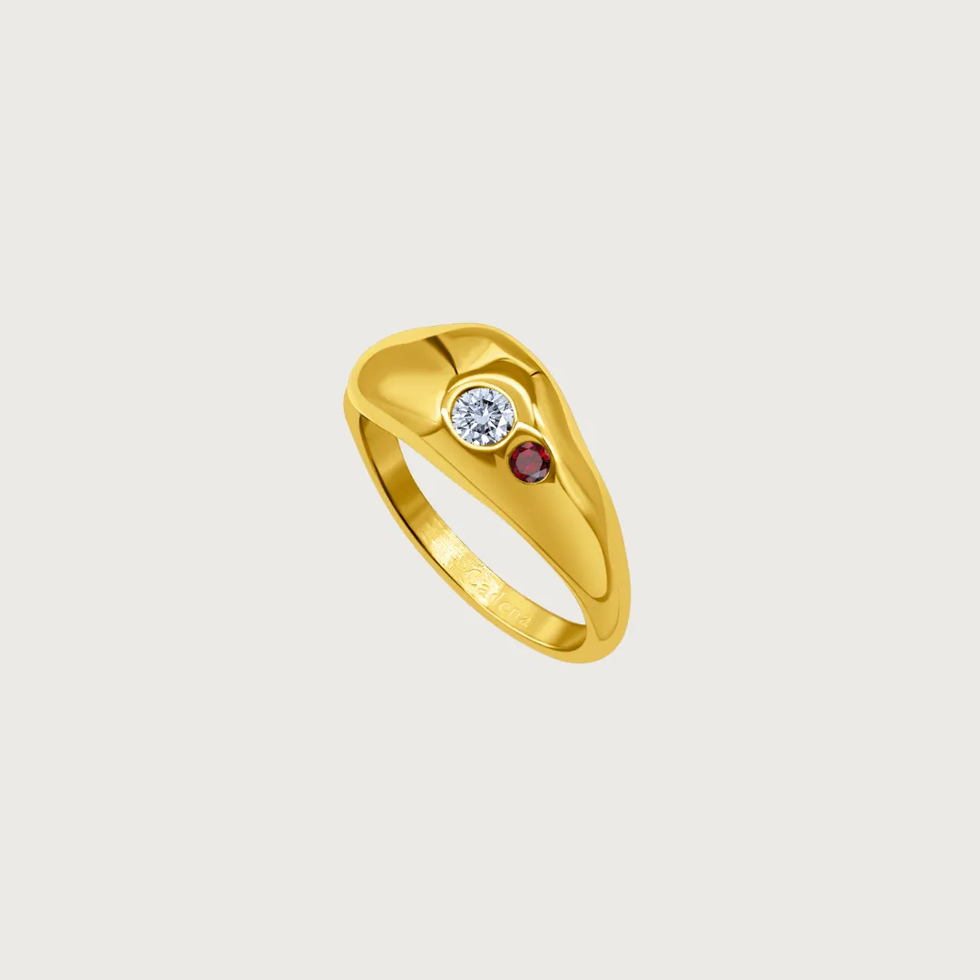 Vienna Ring in Gold sold by Cadena