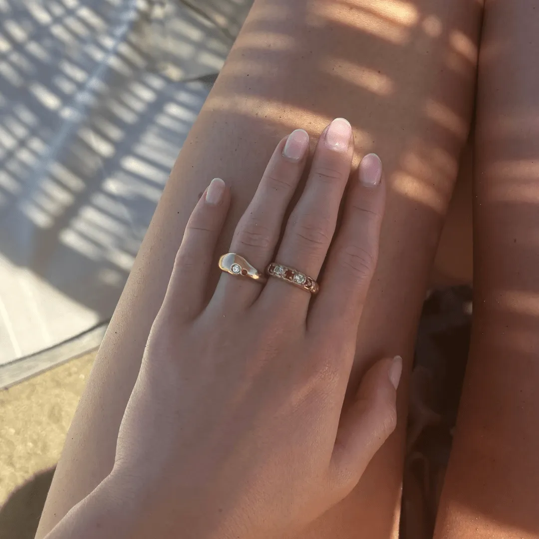 Vienna Ring in Gold sold by Cadena product image thumbnail 3