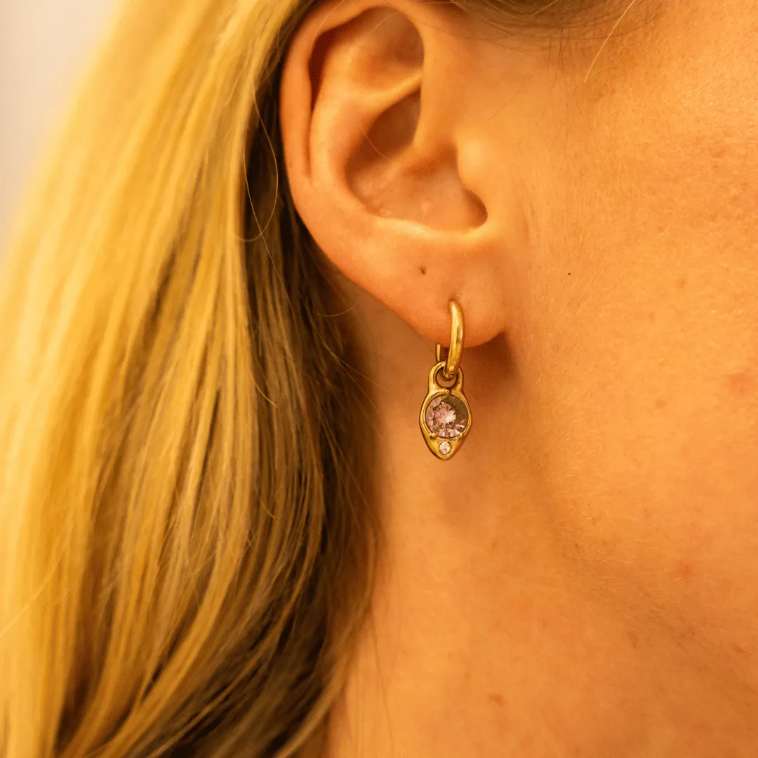 Carissa Earrings in Gold sold by Cadena product image thumbnail 2