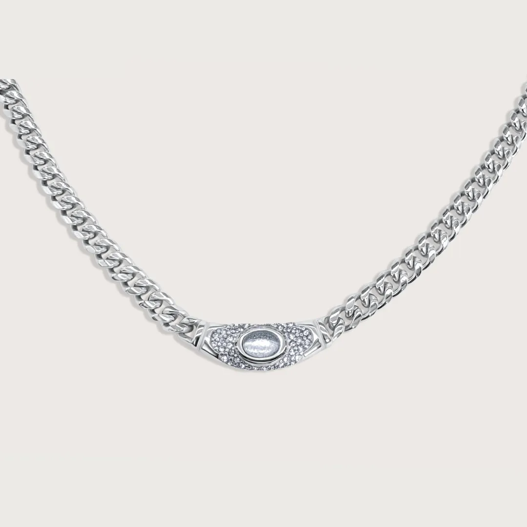 Bella Necklace in Silver sold by Cadena