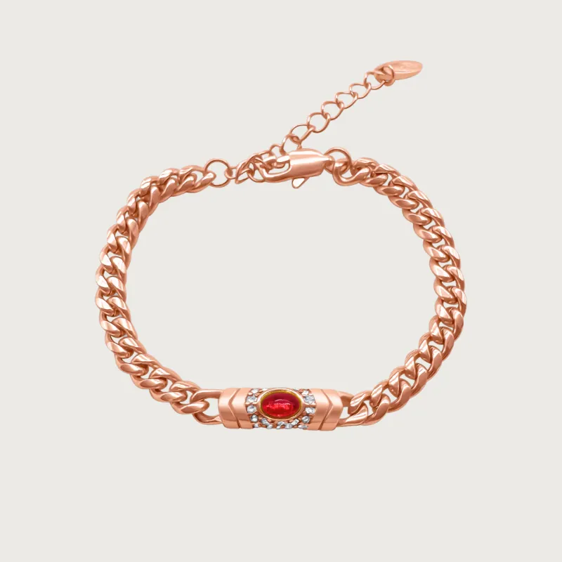 Bella Bracelet in Rose Gold made by Cadena