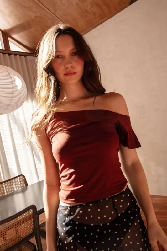 MIRIUM TOP | RUST sold by SISTER Studios