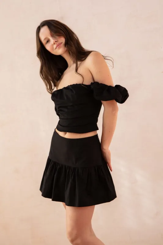 RARA SKIRT | BLACK sold by SISTER Studios