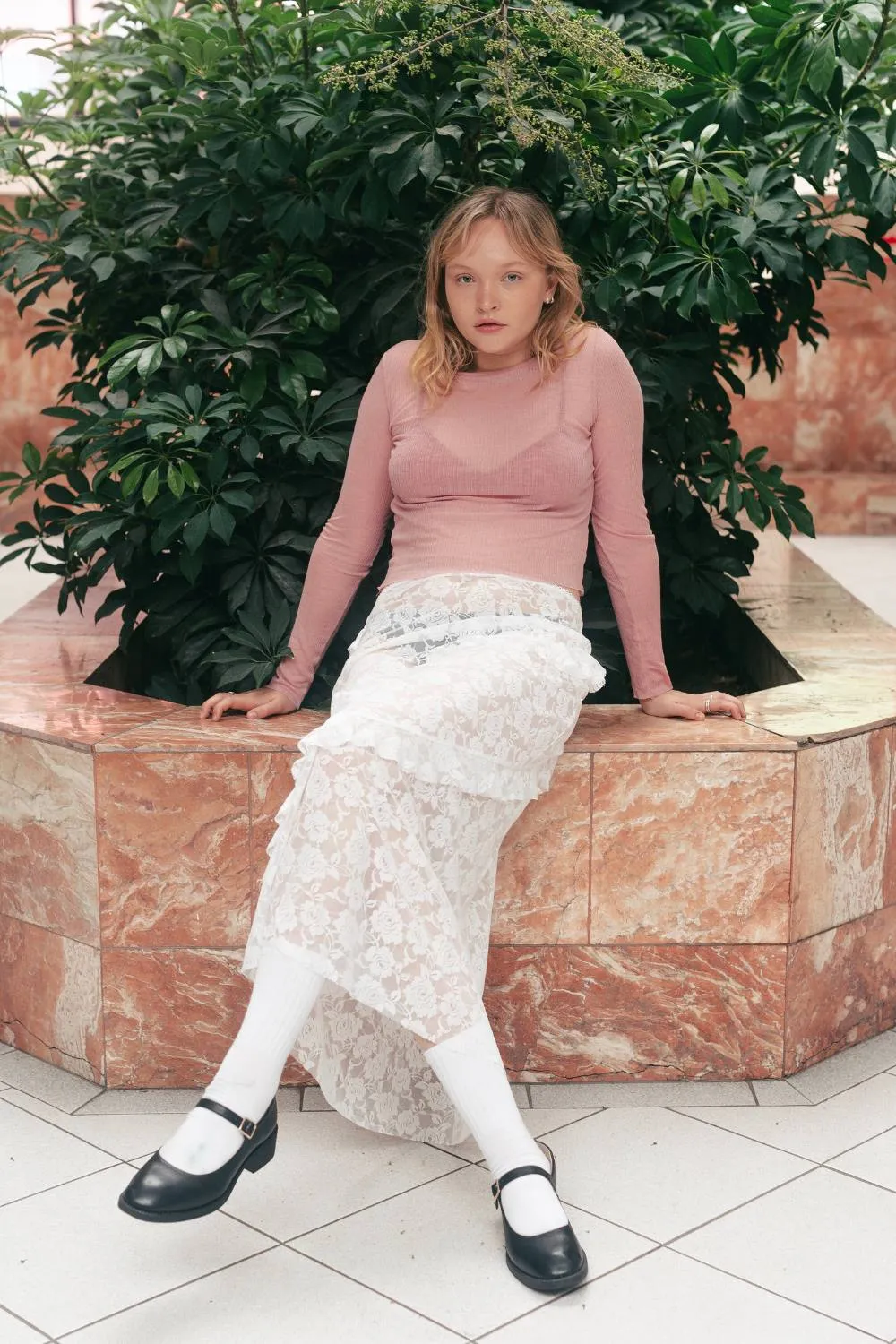 LILY LONG SLEEVE | BLUSH sold by SISTER Studios