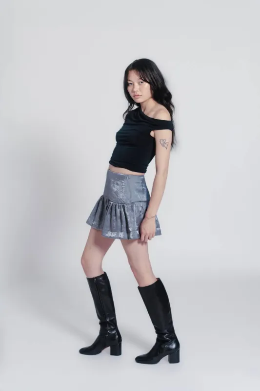 RARA SKIRT | SILVER made by SISTER Studios
