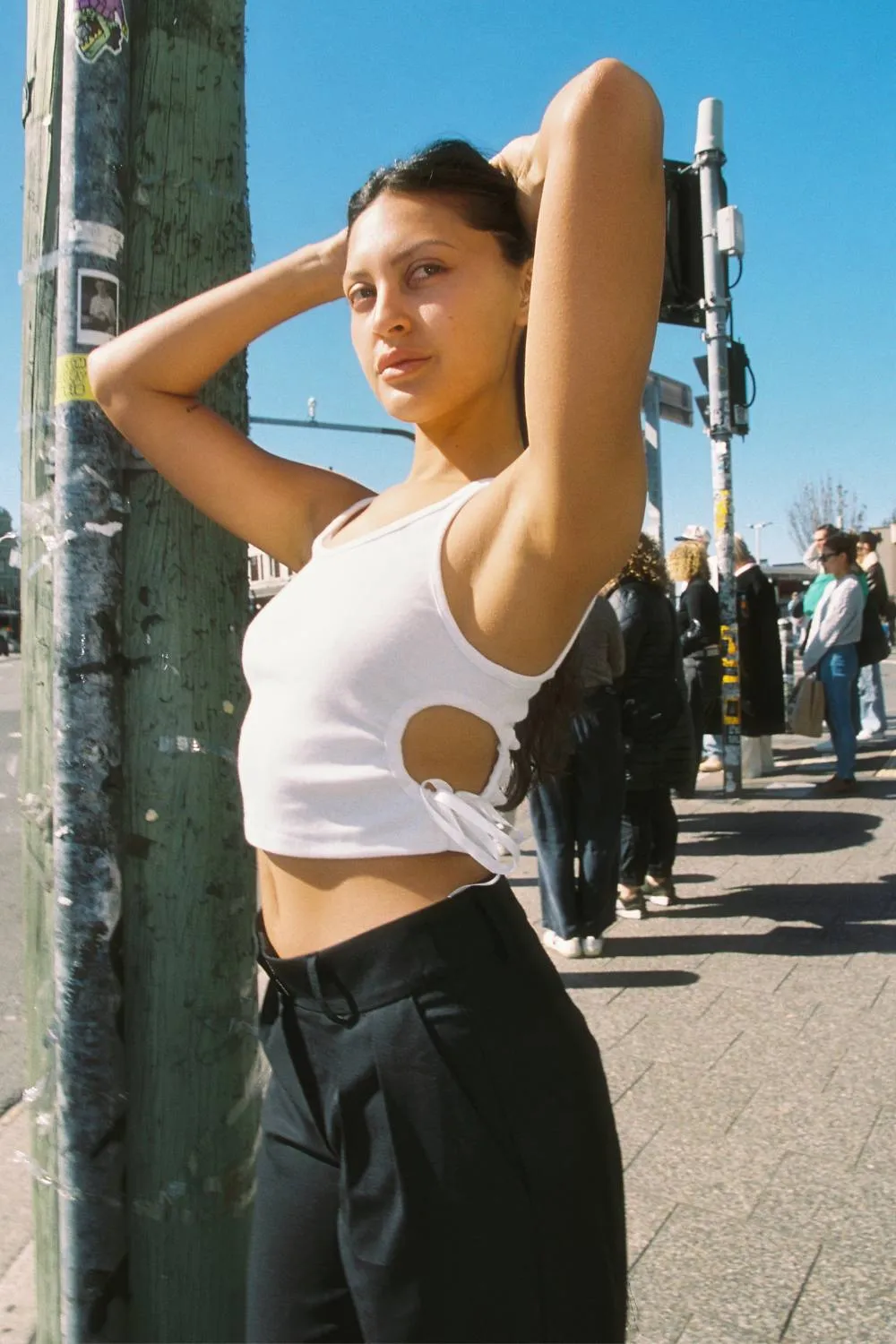 LUX SINGLET | WHITE sold by SISTER Studios product image thumbnail 4