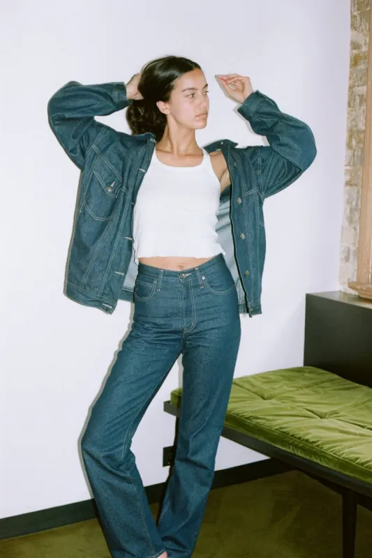 FLOWERS by SISTER | Denim Jacket made by SISTER Studios