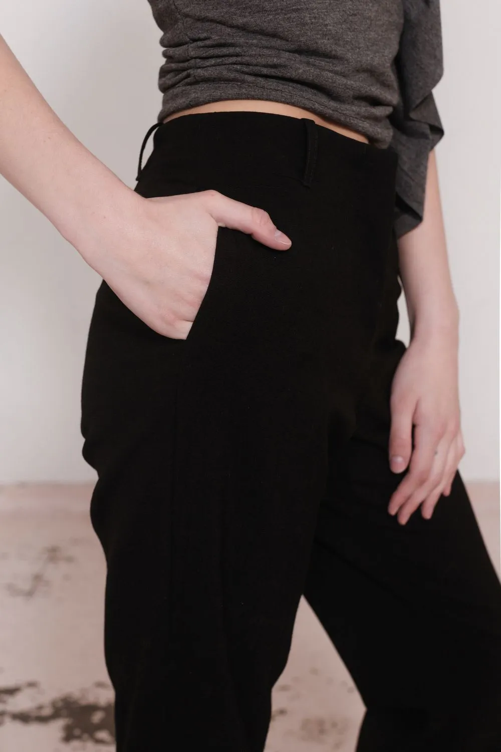 DREW PANT | BLACK sold by SISTER Studios product image thumbnail 4