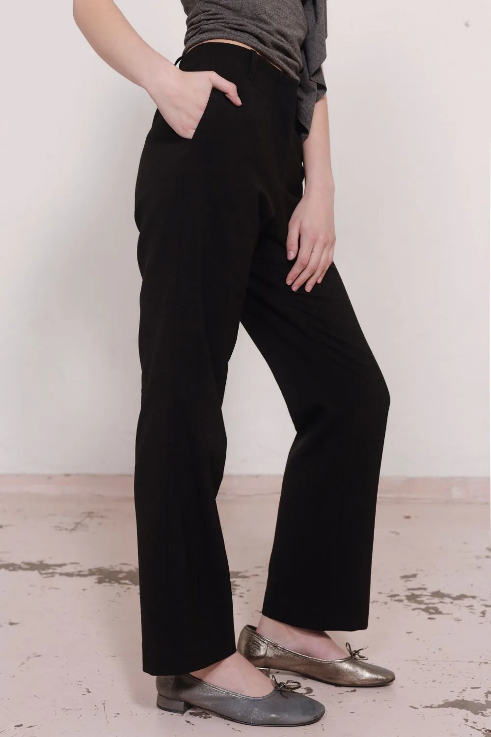 DREW PANT | BLACK sold by SISTER Studios product image thumbnail 2