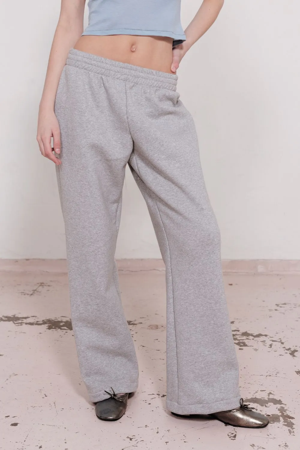 GIGI TRACK PANT | GREY MARLE sold by SISTER Studios product image thumbnail 2
