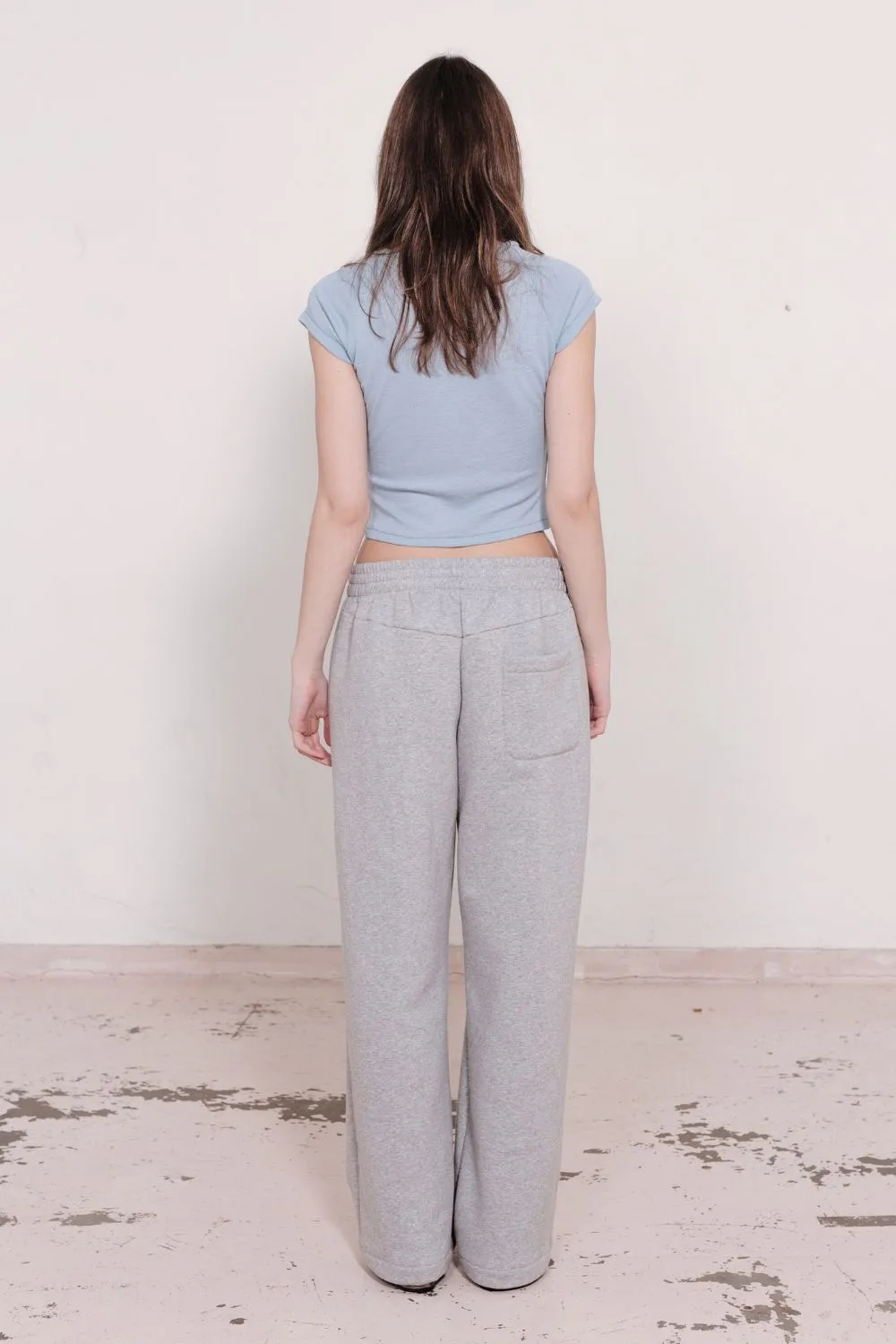 GIGI TRACK PANT | GREY MARLE sold by SISTER Studios product image thumbnail 5