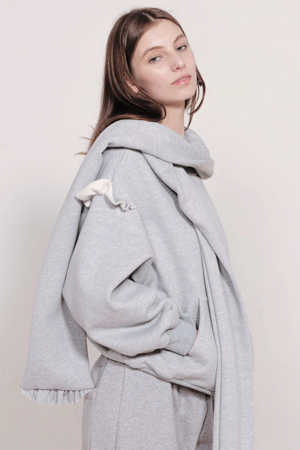 GIGI SWEATER | GREY MARLE sold by SISTER Studios product image thumbnail 3