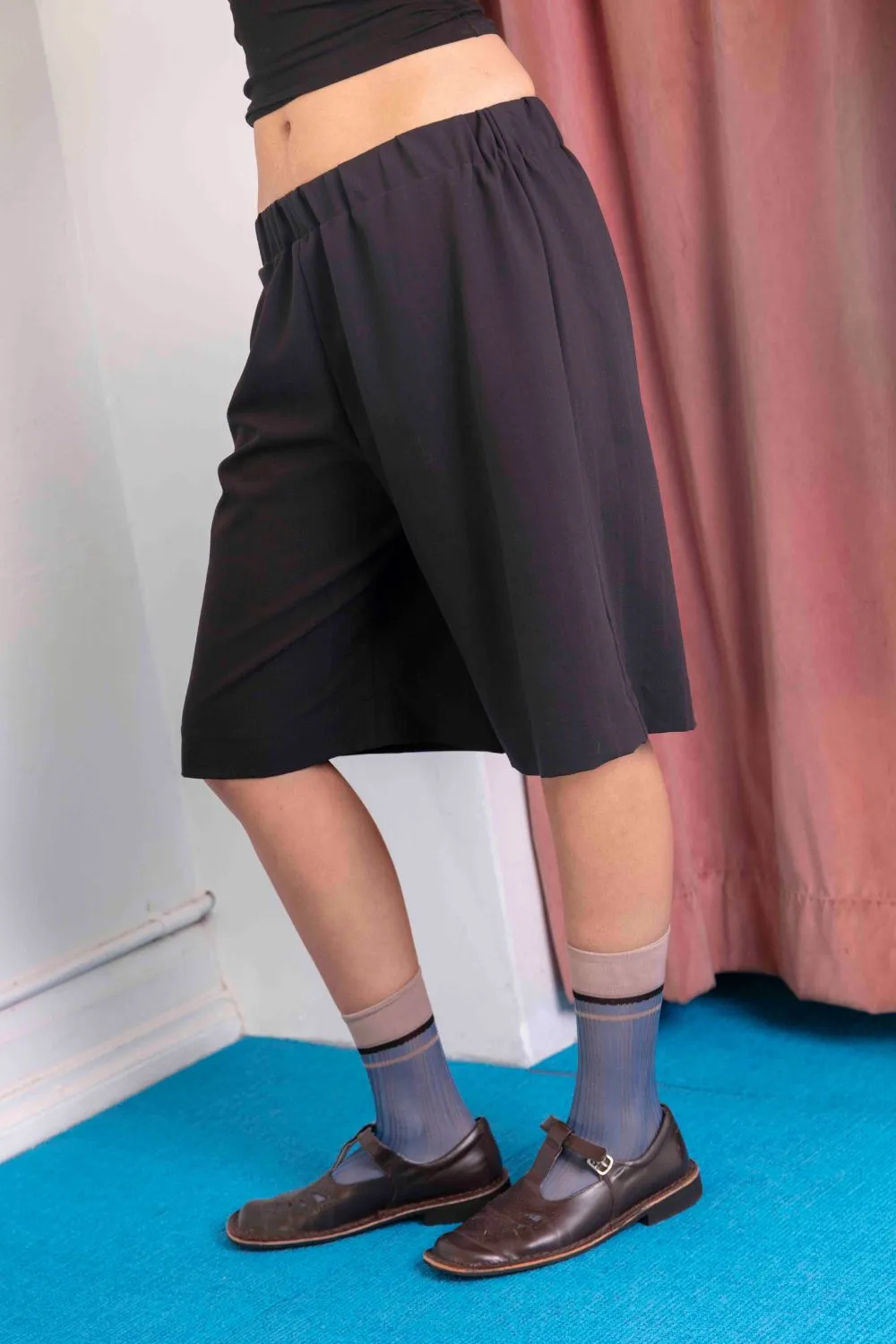 BILLIE SHORTS | BLACK sold by SISTER Studios product image thumbnail 2