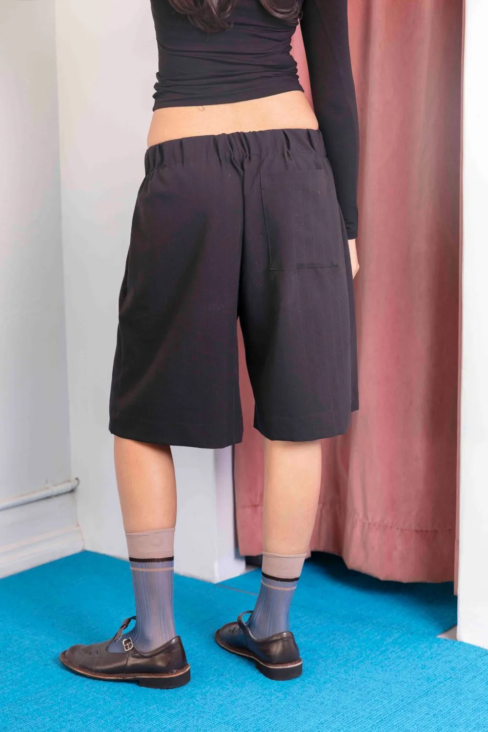 BILLIE SHORTS | BLACK sold by SISTER Studios product image thumbnail 3