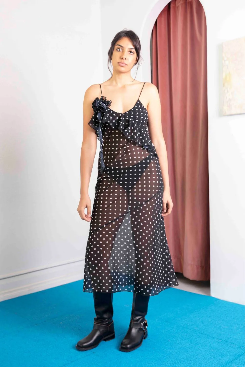 SELENA DRESS | POLKA DOT sold by SISTER Studios product image thumbnail 3