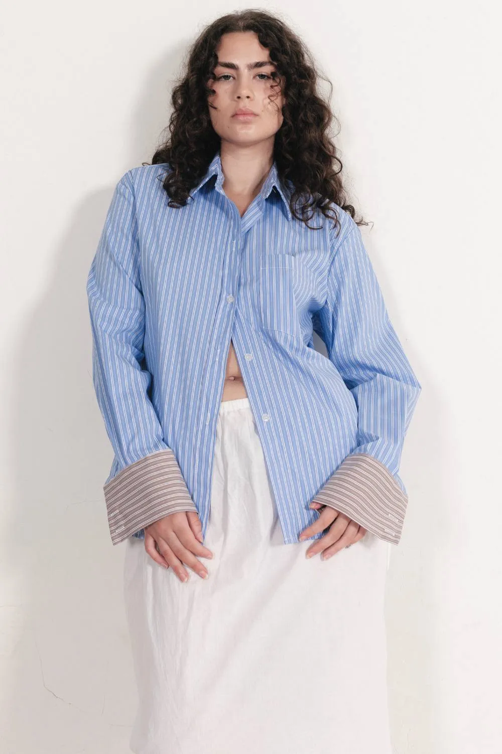 CLASSIC SHIRT | CONTRAST SLEEVE sold by SISTER Studios product image thumbnail 2