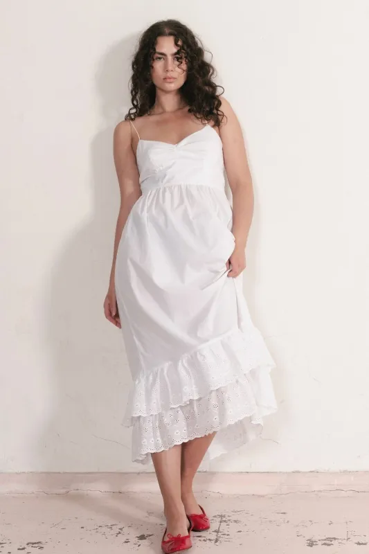 PICNIC DRESS | WHITE sold by SISTER Studios