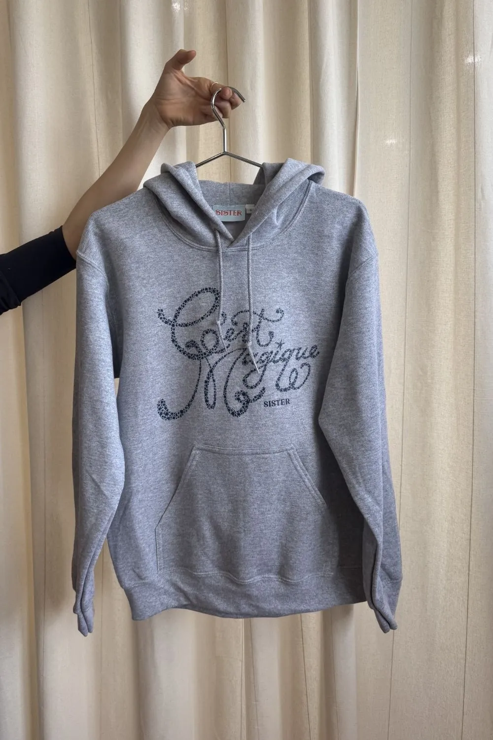 MAGIC HOODIE | GREY MARLE sold by SISTER Studios product image thumbnail 2