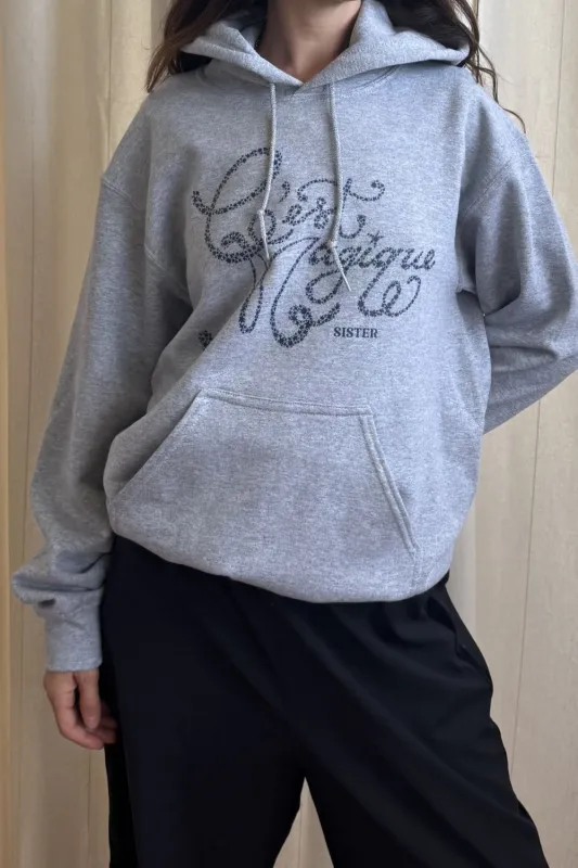 MAGIC HOODIE | GREY MARLE made by SISTER Studios