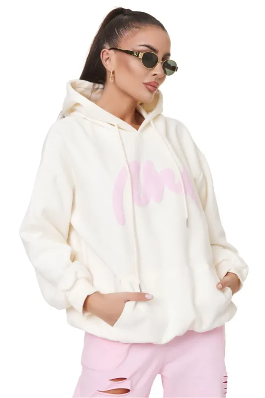 Hanorac dama casual bej Vivianisia Bogas sold by bogas