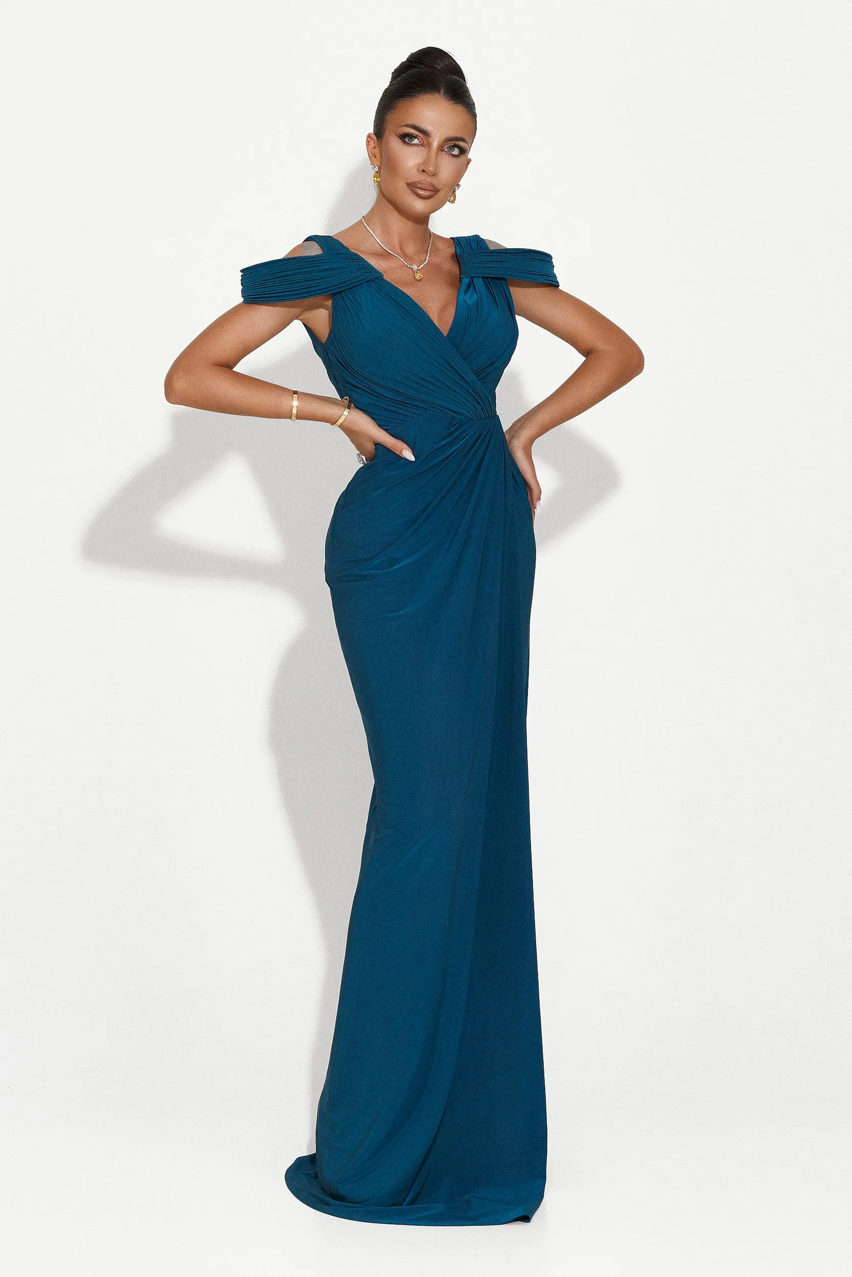 Rochie dama lunga albastra Soley Bogas sold by bogas product image thumbnail 4